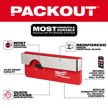 Milwaukee Packout Belt Clip Rack 48-22-8344