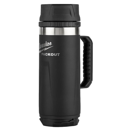 Milwaukee Packout 18oz Insulated Mug Black