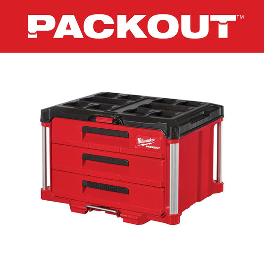 Milwaukee Packout 3-Drawer Tool Box 48-22-8443