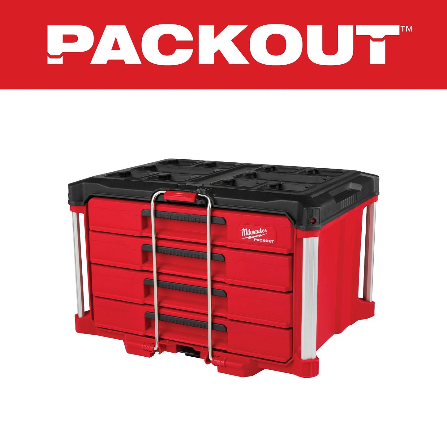 Milwaukee Packout 4 Drawer Tool Box 48-22-8444