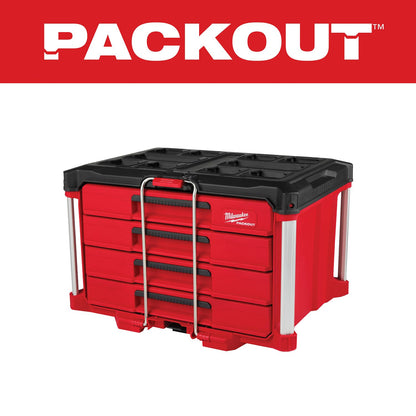 Milwaukee Packout 4 Drawer Tool Box 48-22-8444
