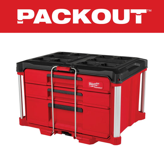 Milwaukee Packout Multi Depth 3-Drawer Tool Box