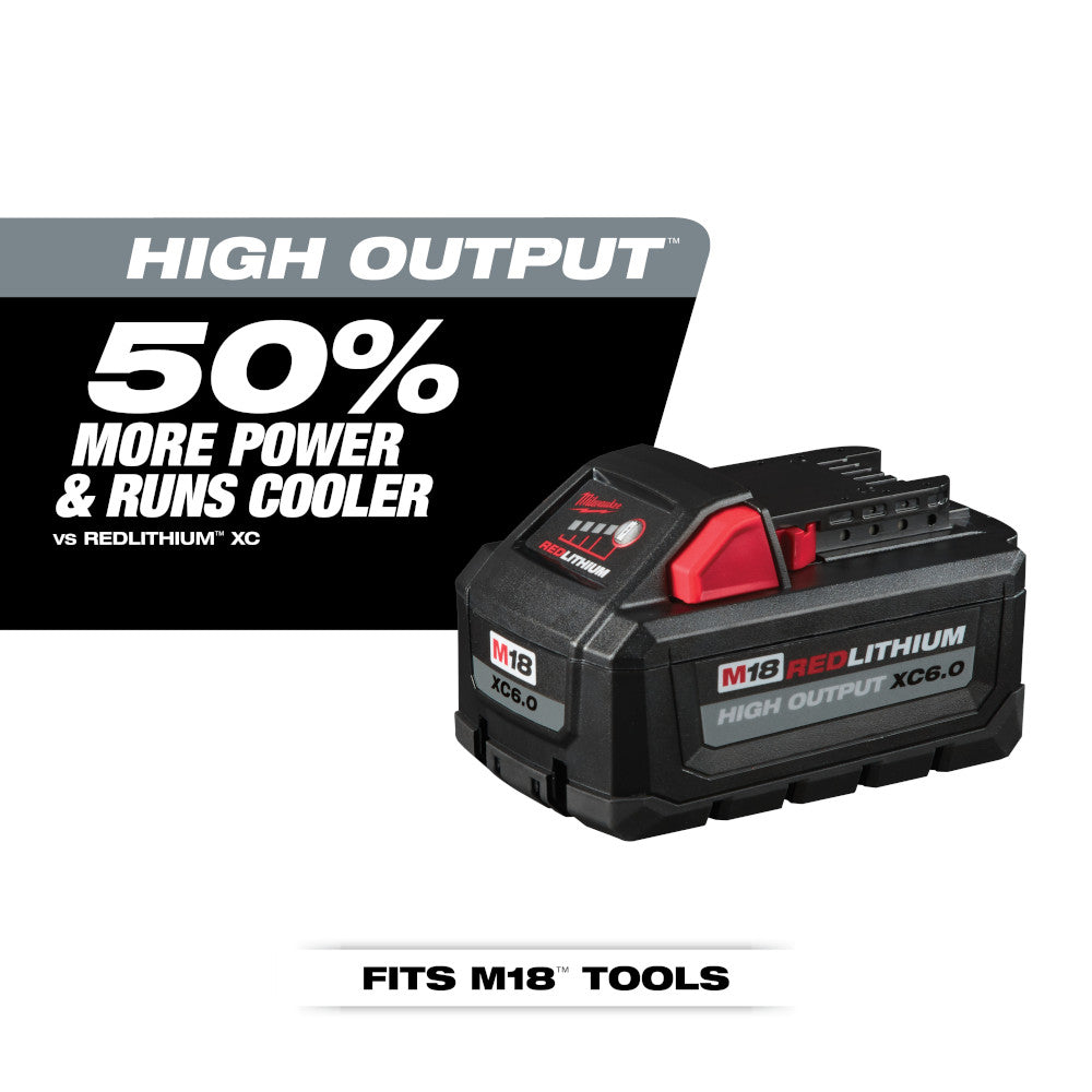 Milwaukee M18 Redlithium Hi-Output XC 6.0 Battery 48-11-1865