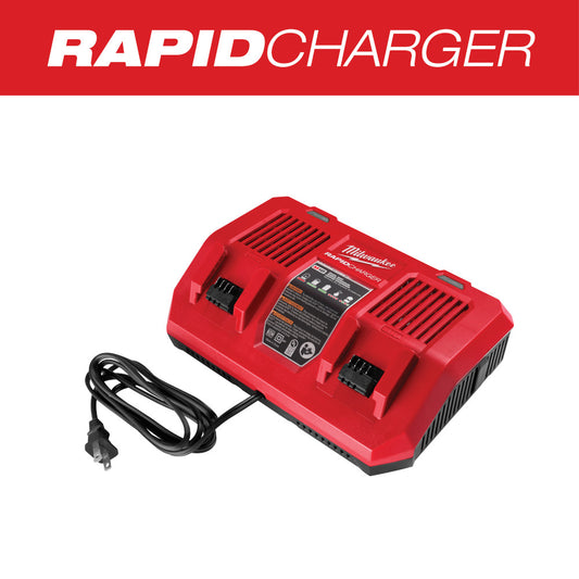 Milwaukee M18 Dual Bay Simultaneous Rapid Charger