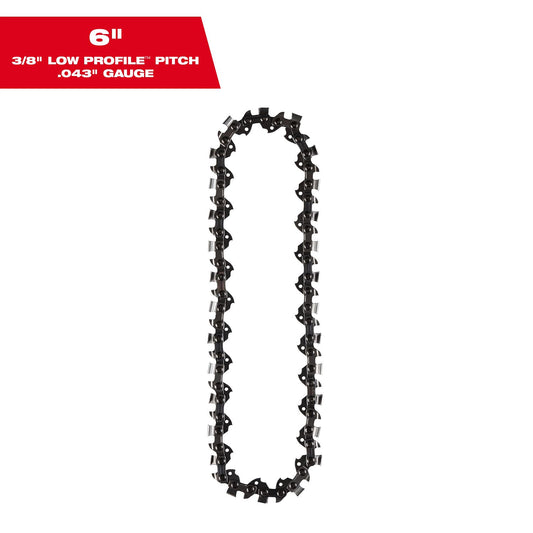 Milwaukee 6" Replacement Chain Pruning Saw 49-16-2732