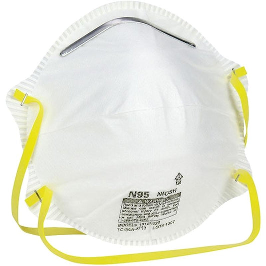 N95 Dust Mask Respirator 20/bx