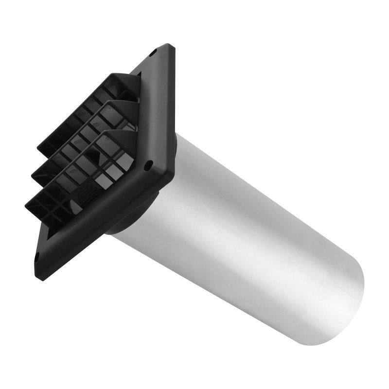 4" Black Air Intake Hood W/Screen