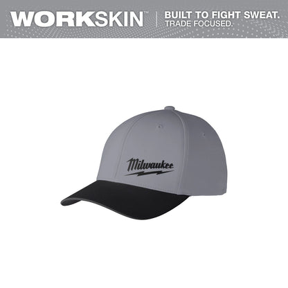Milwaukee Workskin Fitted Hat Dark Grey 507DGLXL