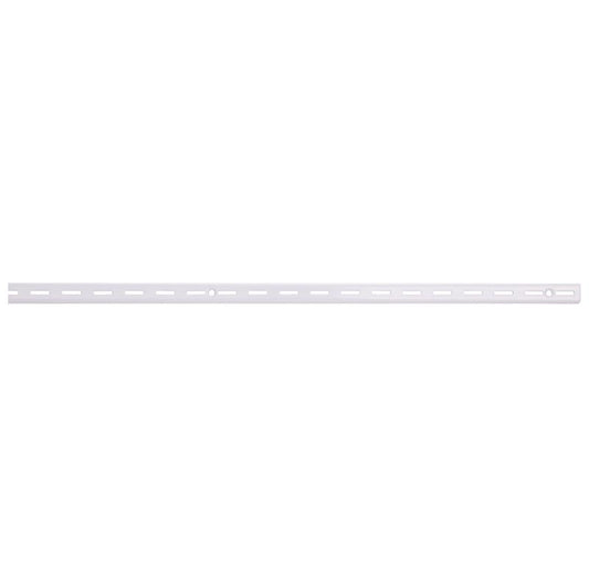 72" Shelf Slotted Track White