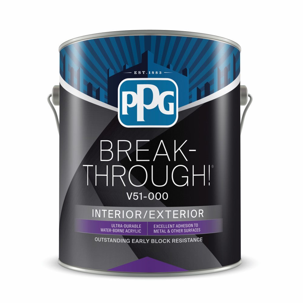 PPG Break-Through Interior & Exterior Satin Ultradeep 3.78L