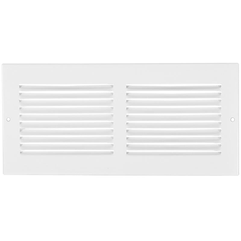 14" X 6" White Sidewall Grill