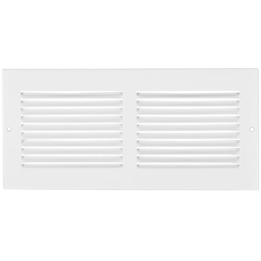 14" X 6" White Sidewall Grill