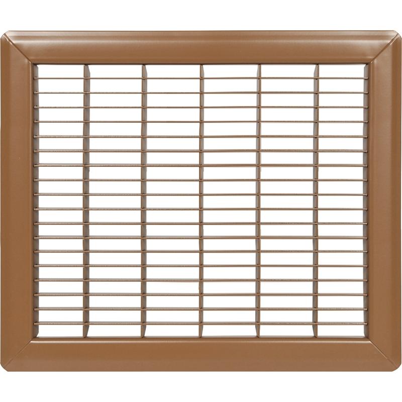 6" X 12" Brown Floor Grill