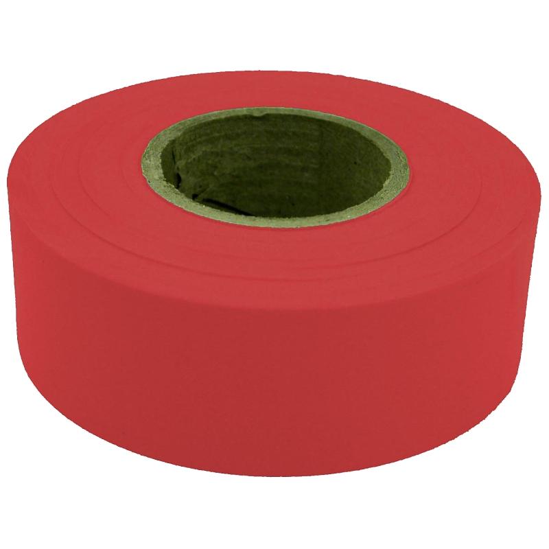 1 3/16" X 300' Flagging Tape Red