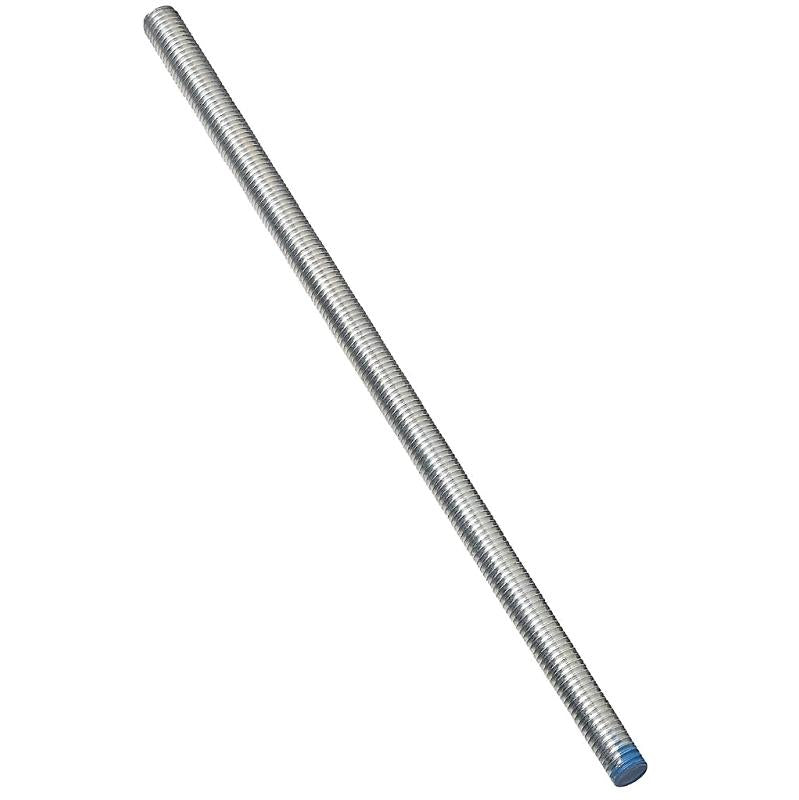 National 1/2" X 24" Threaded Rod Steel N179-457