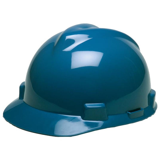 Hard Hat Blue W/ratchet V-gard