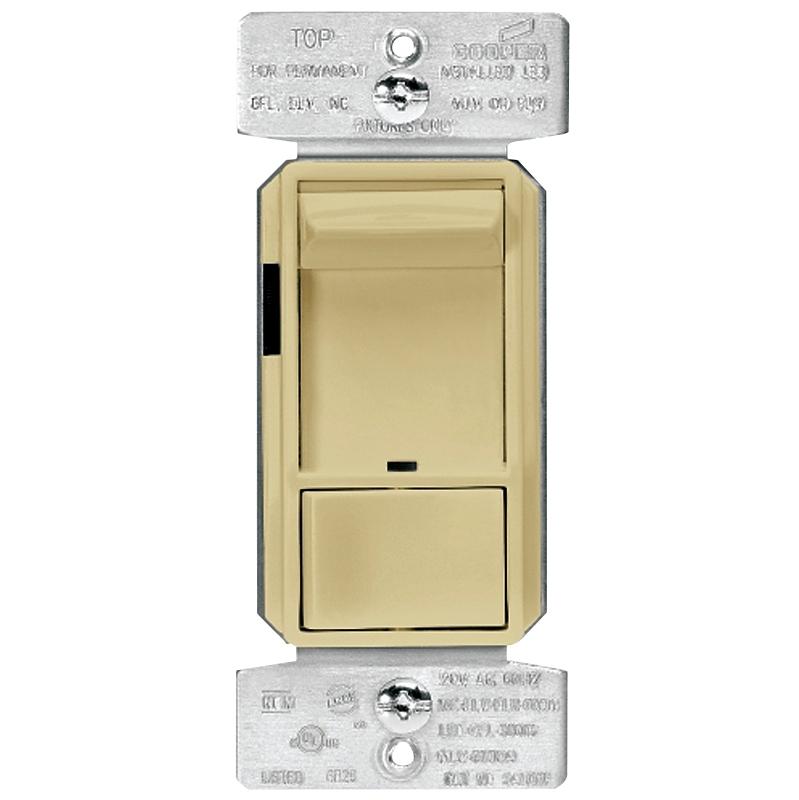 Eaton Slide Dimmer Ivory 3-Way SUL06P-V