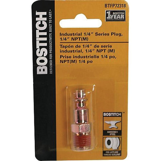 Bostitch 1/4" Plug W/ 1/4"NPT Male BTFP72318