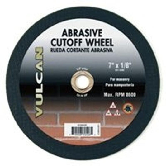 Vulcan 7" X 1/8" Wheel Masonry Cutoff 972090OR