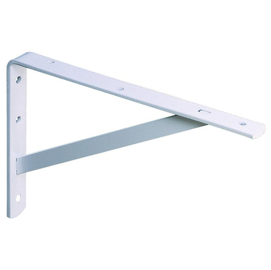 12" Shelf Bracket White