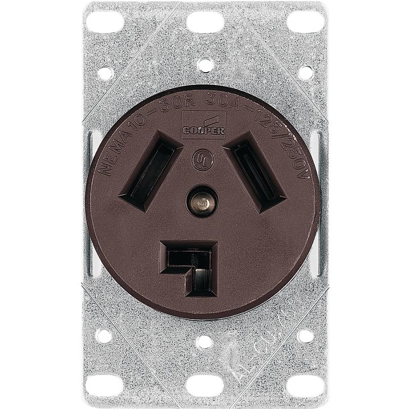 Flush Dryer Receptacle 38B-BOX