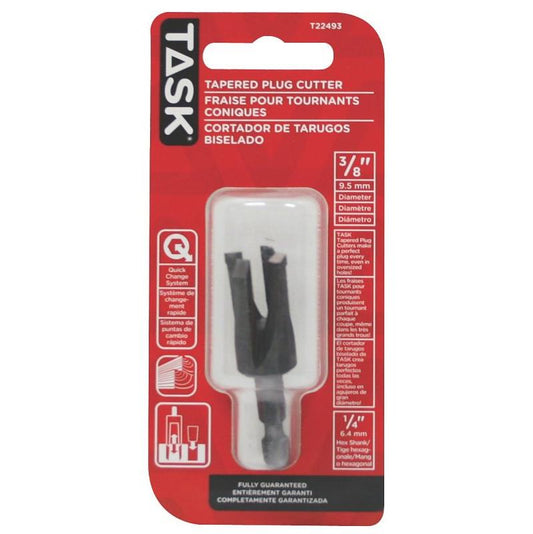 Task 3/8" Tapered Plug Cutter T22493