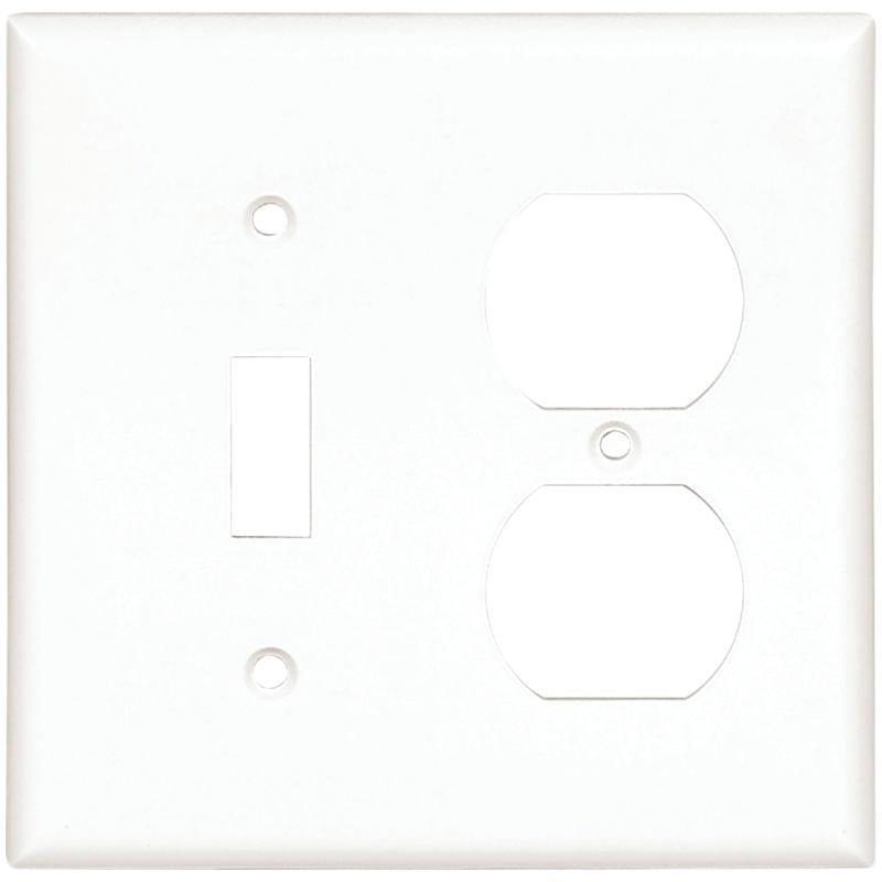 Eaton Combination Wallplate White 2-Gang 2138W-BOX