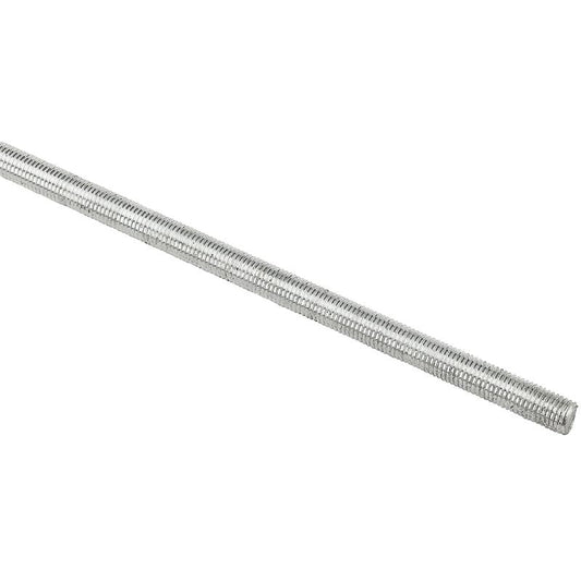 National 5/16" X 24" Threaded Rod Steel