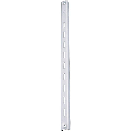 48" Shelf Slotted Track White