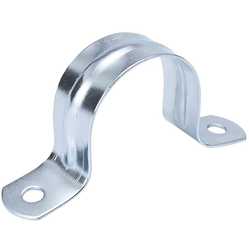 1 1/4" Galvanized Pipe Strap 4/Bag