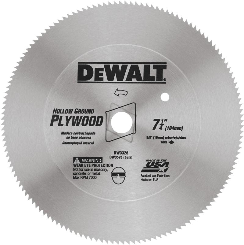 Dewalt 7 1/4" X 140T Circular Saw Blade