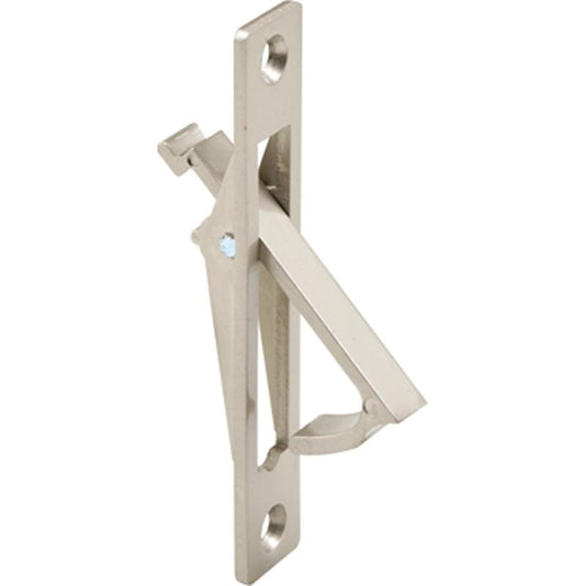 National Pocket Door Edge Pull Satin Nickel