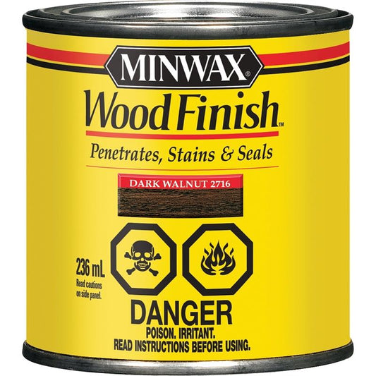 Minwax #2716 Stain Dark Walnut 236mL