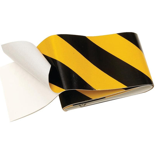 Reflective Safety Tape Black/Yellow