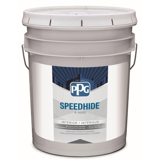 PPG Speedhide Interior 6-7 Flat White & Pastel Base 18L