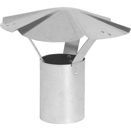 5" Galvanized Rain Cap