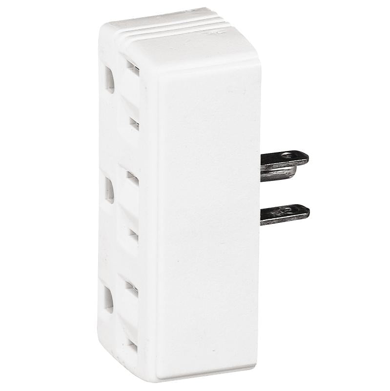 Eaton 3-Outlet Adapter White 15A 125V 1147W