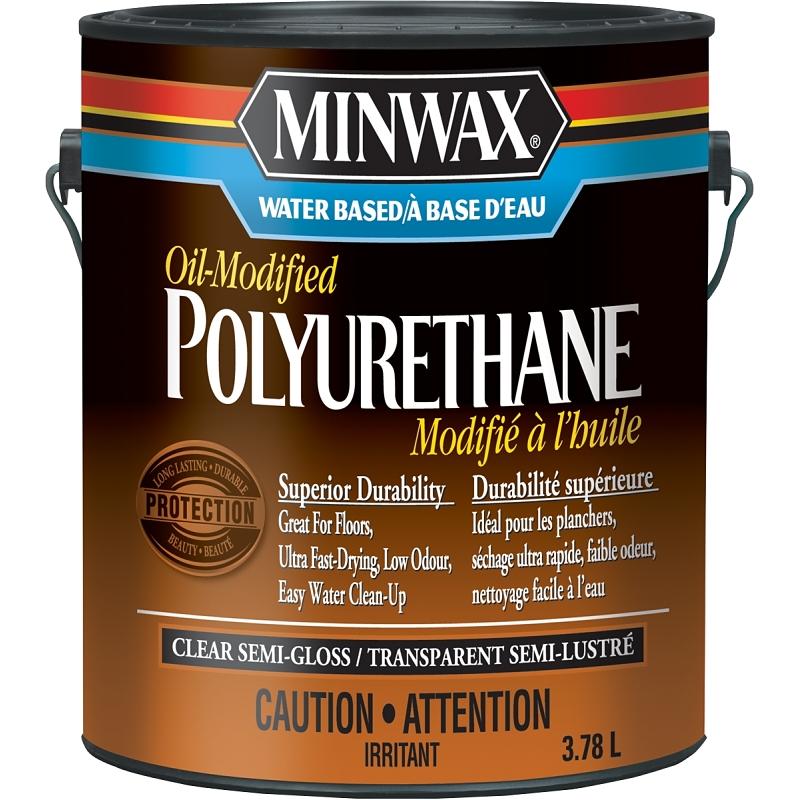 Polyurethane Water-Based Semi Gloss 3.78L