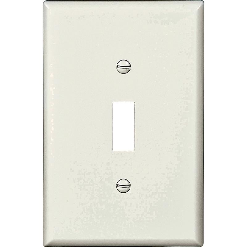 Single Switch Plate White