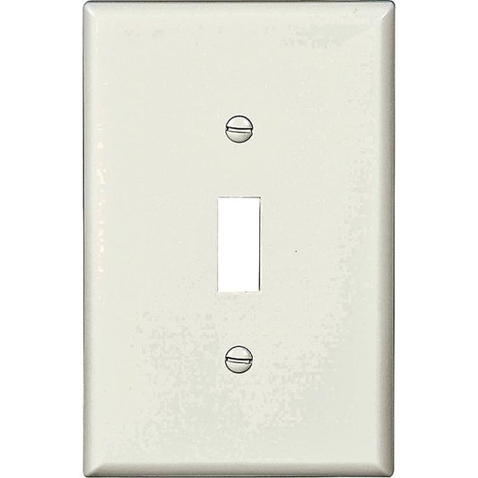 Single Switch Plate White