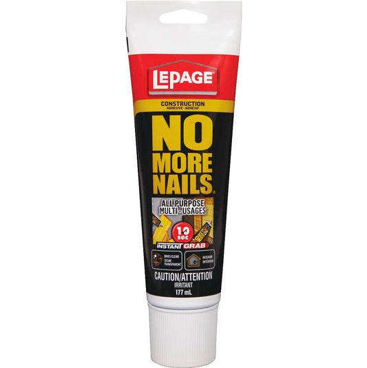 No More Nails All Purpose Construction Adhesive 177mL