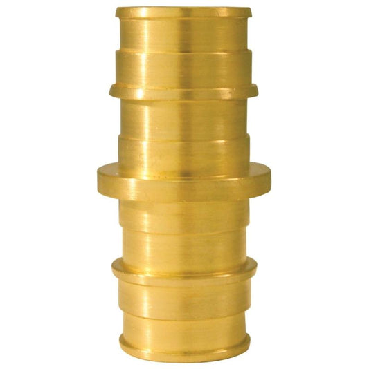 3/4" Pex Coupling Brass