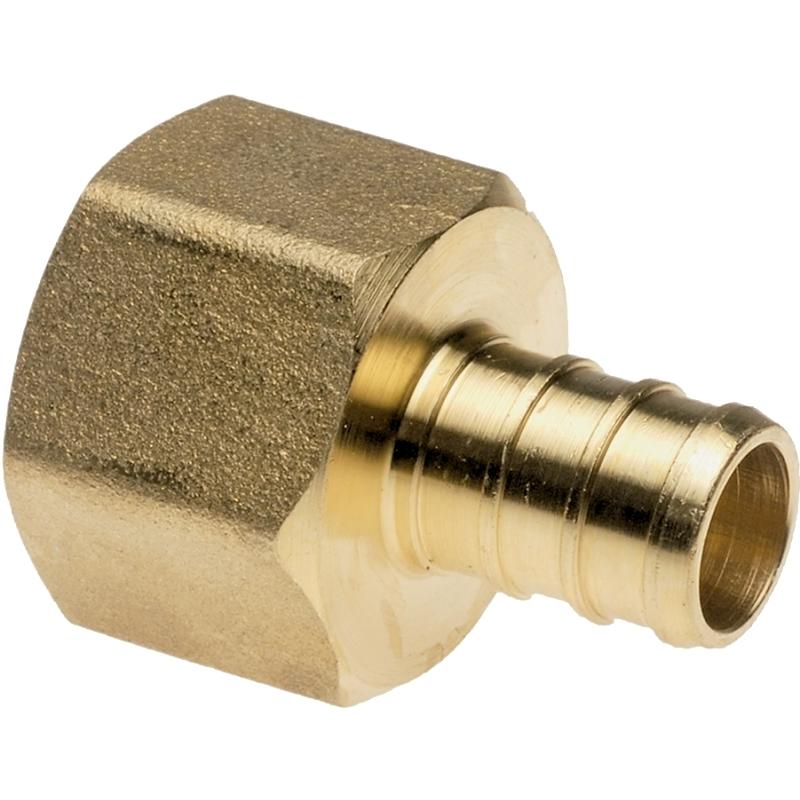 1/2" Pex Adapter Female Brass