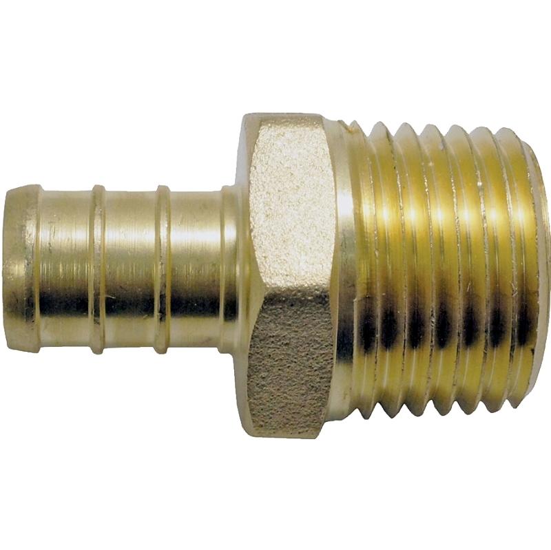 1/2" Pex Adapter Male Brass