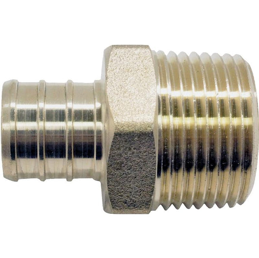 3/4" Pex Adapter Male Brass