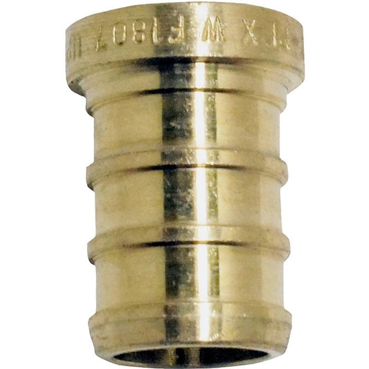 1/2" Pex Test Plug Brass