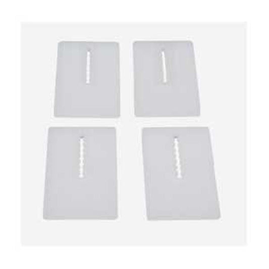 MP259S Plastic Toilet Shims 4/Pk