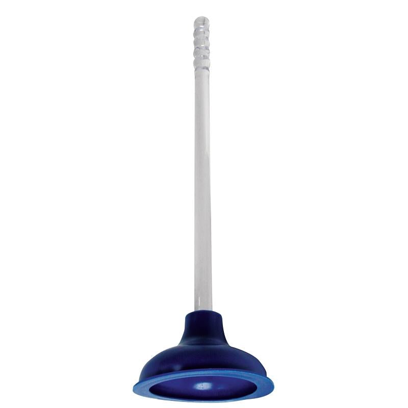 6" Toilet Plunger Clear Handle