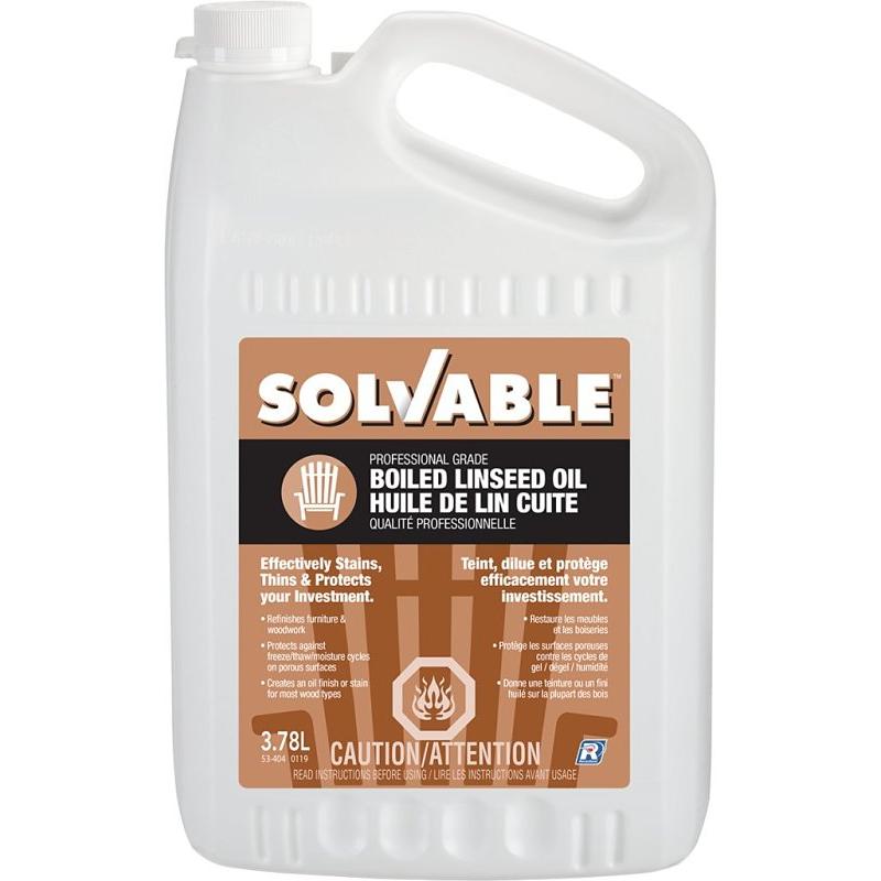 Solvable Boiled Linseed Oil 4L