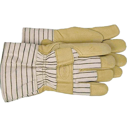 Lined Leather Palm Gloves Large 4399L